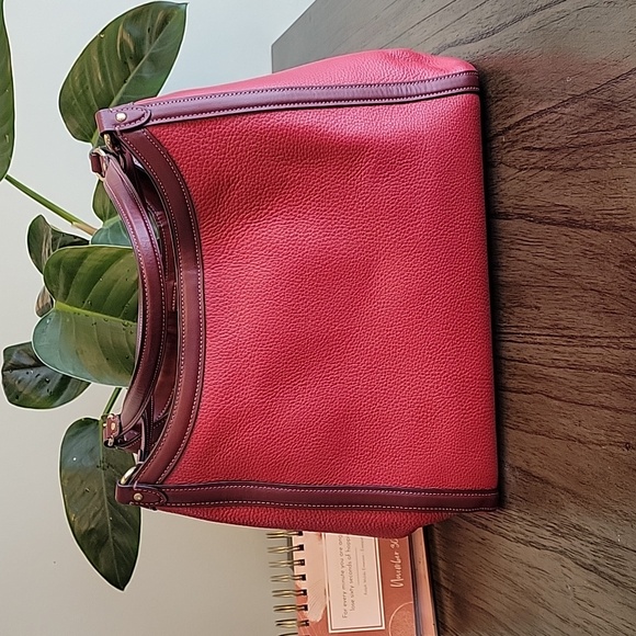EUC Coach Kristy Red Apple Colorblock - Picture 13 of 16